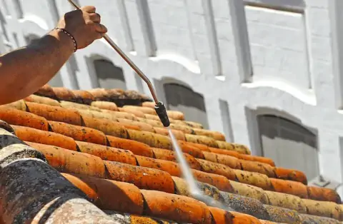 Nettoyage de toitures - Sussargues